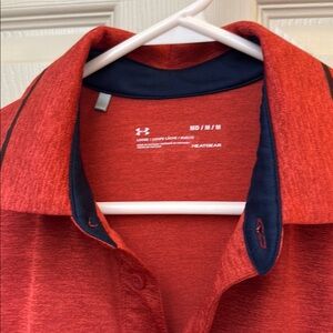 Under Armour Red Polo Shirt